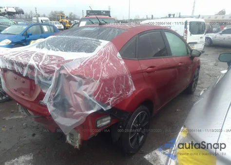 2017 Ford Fiesta Se z USA, uszkodzony, nr VIN 3FADP4BJ2HM156680